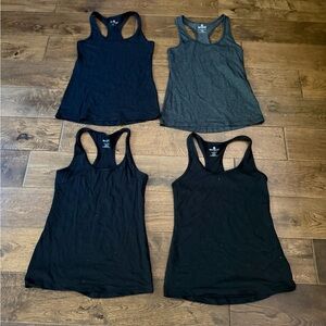 4 - 90 degree nylon tank tops